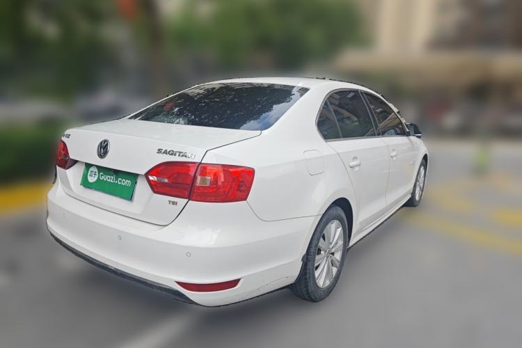 Used Volkswagen Sagitar 2014 Revised Version 1.4TSI Automatic Luxury Edition Rear Right 45 Deg