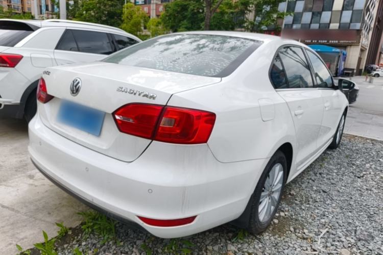 Used Volkswagen Sagitar 2014 Revised Version 1.6L Automatic Leading Edition Rear Right 45 Deg