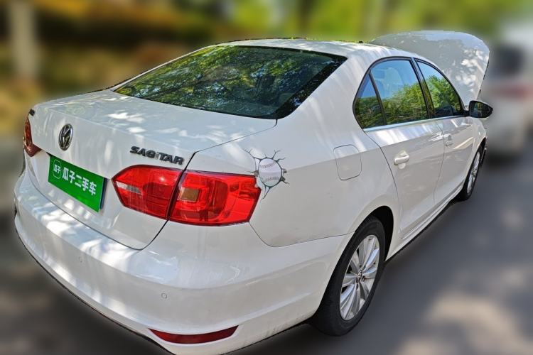 Used Volkswagen Sagitar 2014 Revised Version 1.6L Automatic Comfort Edition Rear Right 45 Deg