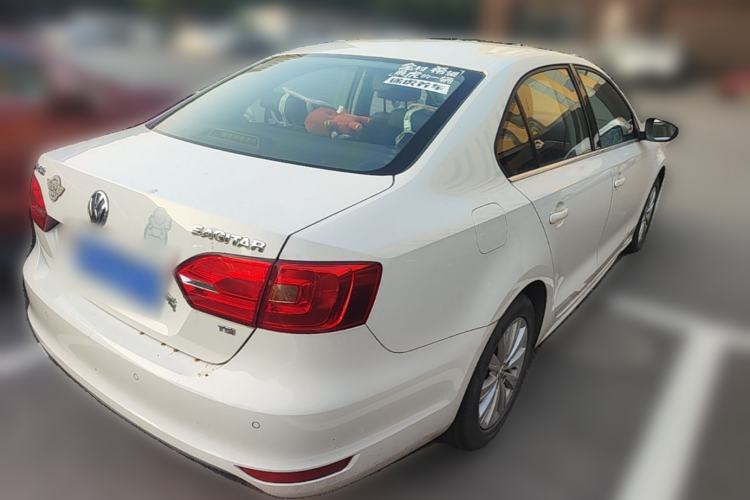 Used Volkswagen Sagitar 2014 1.4TSI Automatic Luxury Model Rear Right 45 Deg