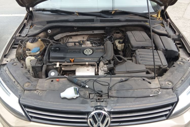 Used Volkswagen Sagitar 2014 Revised Version 1.4TSI Automatic Fashion Edition Engine Bay