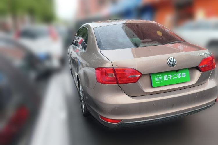 Used Volkswagen Sagitar 2014 Revised Version 1.6L Automatic Comfort Edition Rear Left 45 Deg