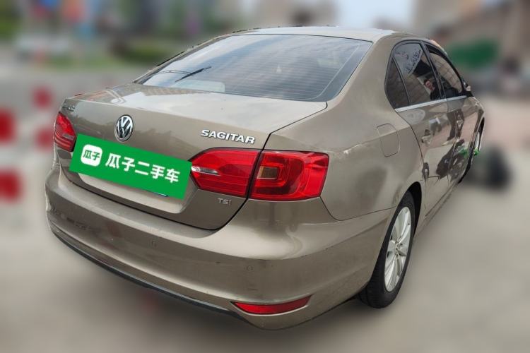 Used Volkswagen Sagitar 2014 Revised Version 1.4TSI Automatic Luxury Edition Rear Right 45 Deg