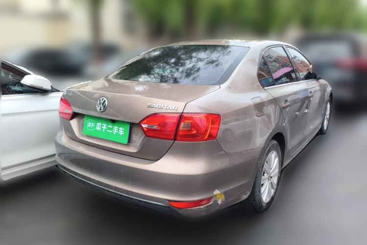 Used Volkswagen Sagitar 2014 Revised Version 1.6L Automatic Comfort Edition Rear Right 45 Deg