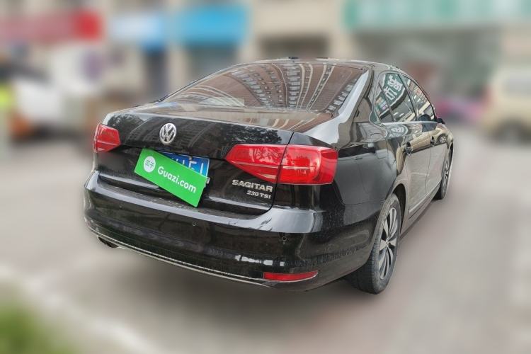 Used Volkswagen Sagitar 2015 230TSI Automatic Luxury Model Rear Right 45 Deg