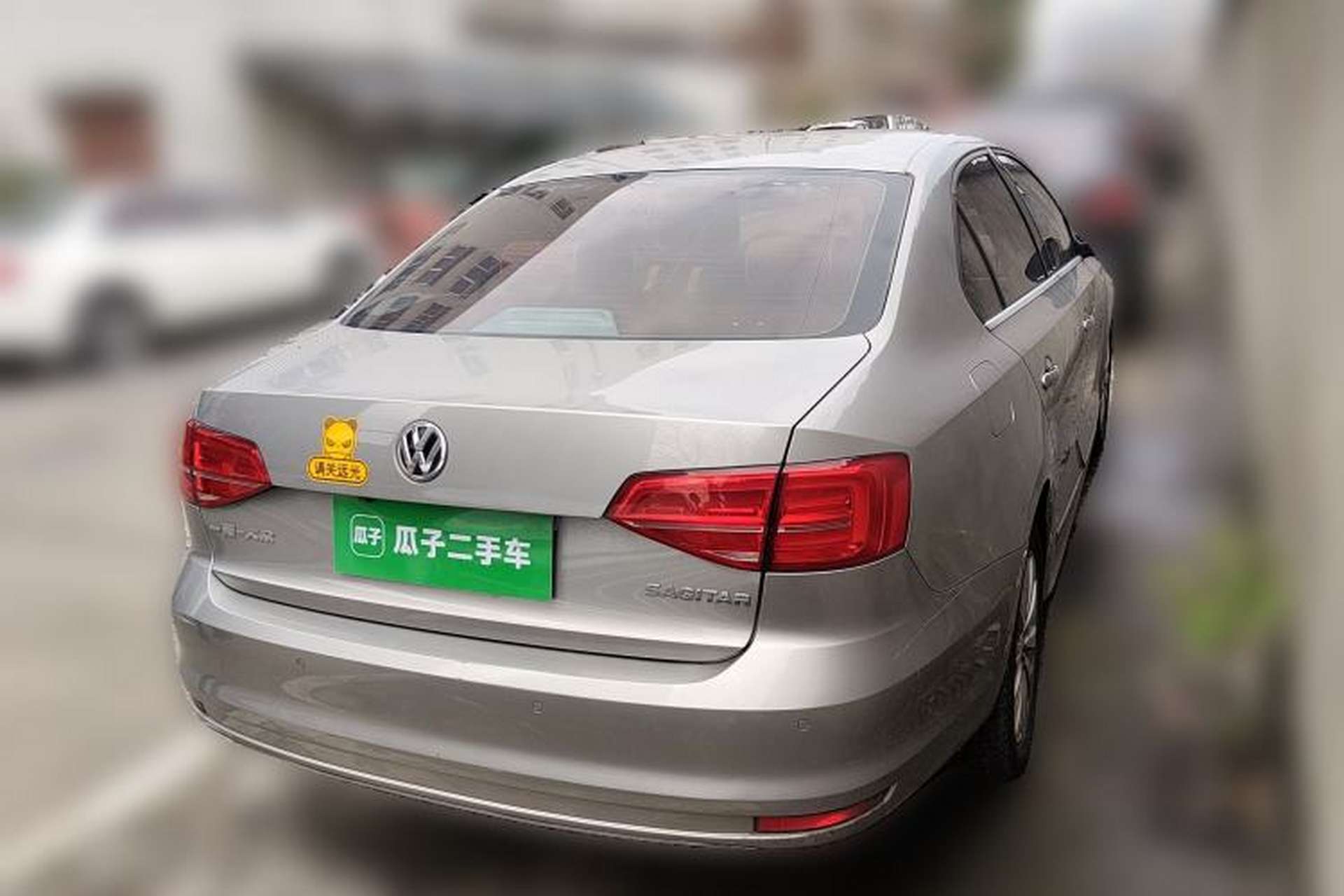Used Volkswagen Sagitar 2015 1.6L Automatic Comfort Model Rear Right 45 Deg