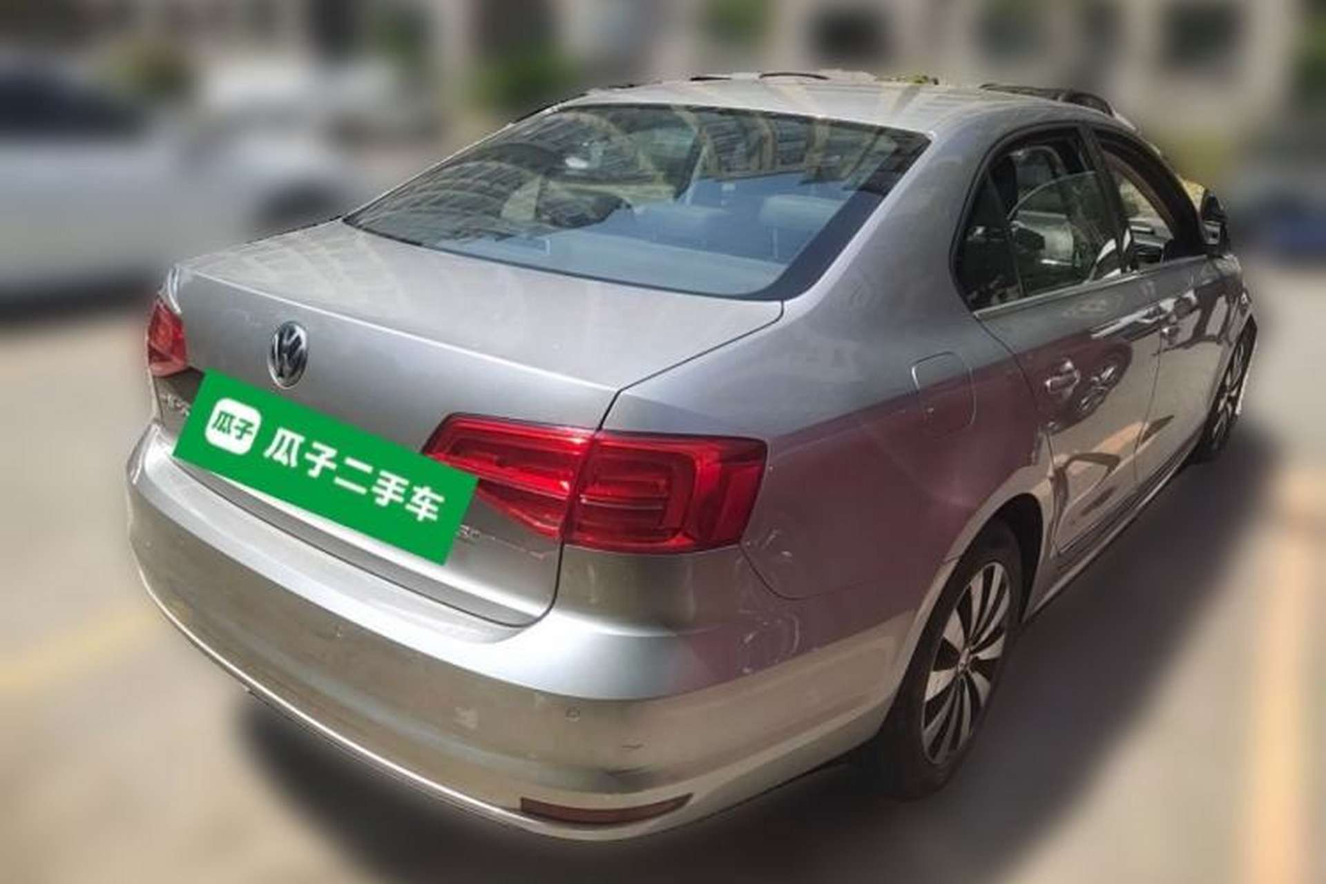 Used Volkswagen Sagitar 2015 230TSI Automatic Luxury Model Rear Right 45 Deg