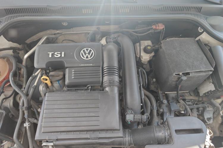 Used Volkswagen Sagitar 2015 230TSI Manual Comfort Version Engine Bay