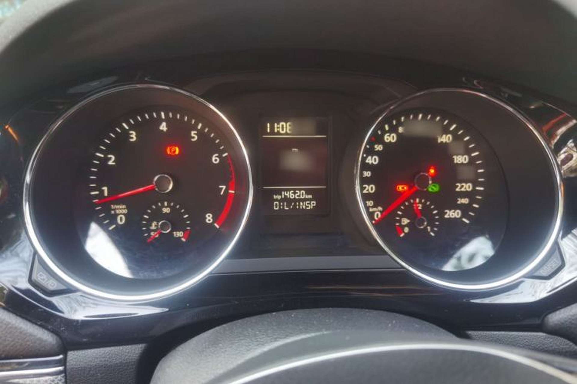 Used Volkswagen Sagitar 2015 230TSI Automatic Comfort Version Instrument Cluster