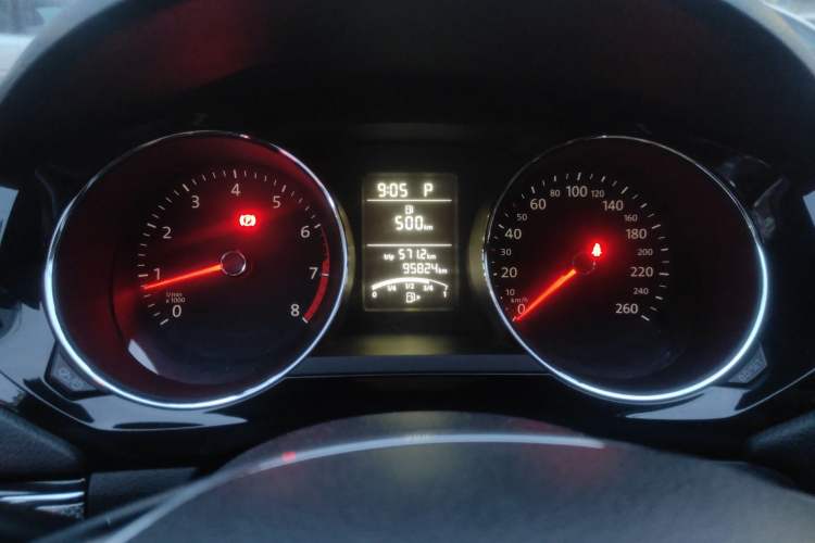 Used Volkswagen Sagitar 2015 1.6L Automatic Comfort Model Instrument Cluster