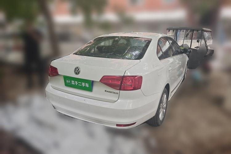 Used Volkswagen Sagitar 2015 1.6L Manual Comfort Model Rear Right 45 Deg