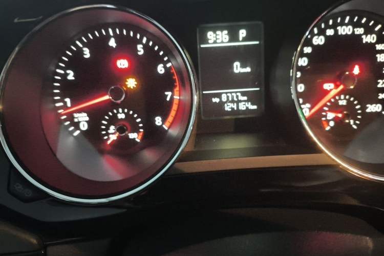 Used Volkswagen Sagitar 2016 230TSI 25th Anniversary Edition Odometer Close Up