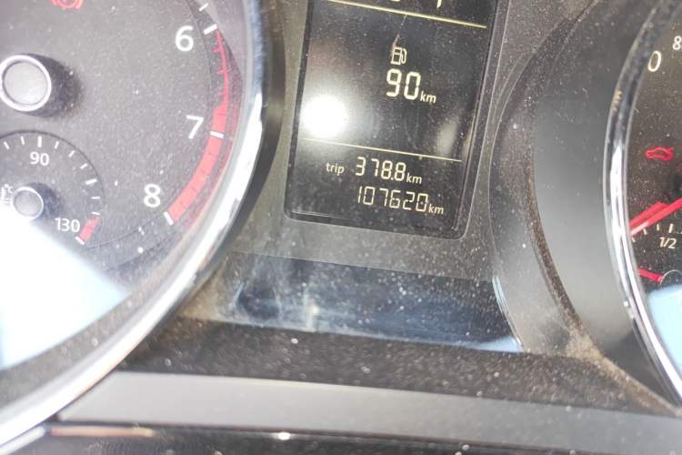 Used Volkswagen Sagitar 2016 230TSI 25th Anniversary Edition Odometer Close Up