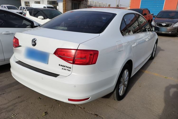 Used Volkswagen Sagitar 2016 230TSI 25th Anniversary Edition Rear Right 45 Deg