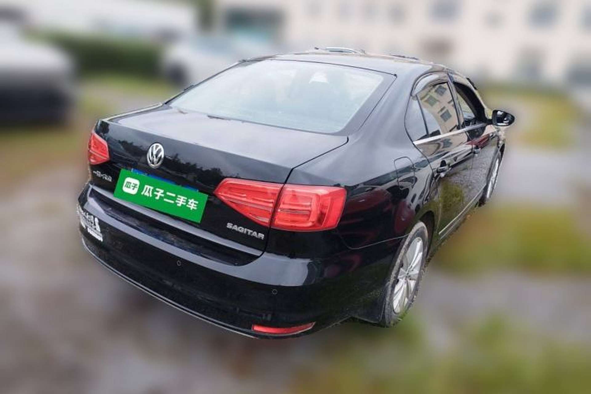 Used Volkswagen Sagitar 2017 1.6L Manual Comfort Model Rear Right 45 Deg
