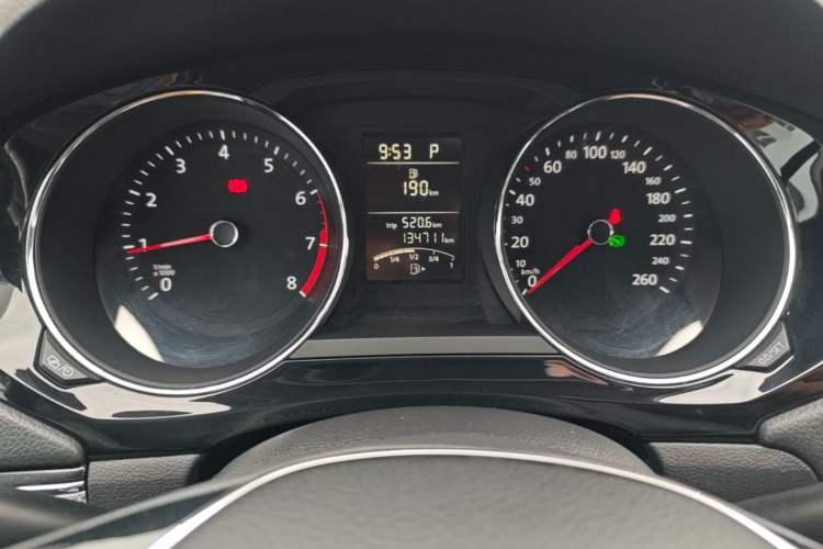 Used Volkswagen Sagitar 2017 1.6L Automatic Comfort Model Instrument Cluster