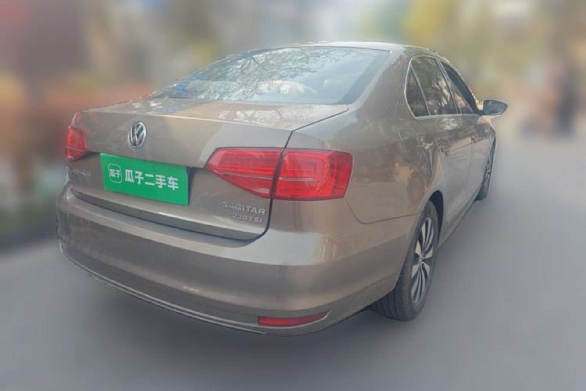 Used Volkswagen Sagitar 2017 230TSI Automatic Comfort Version Rear Right 45 Deg