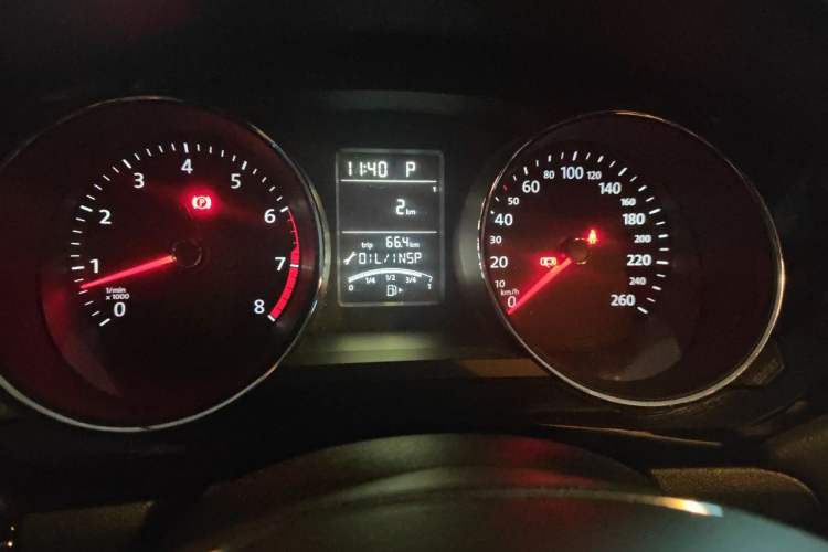 Used Volkswagen Sagitar 2017 1.6L Automatic Comfort Model Instrument Cluster
