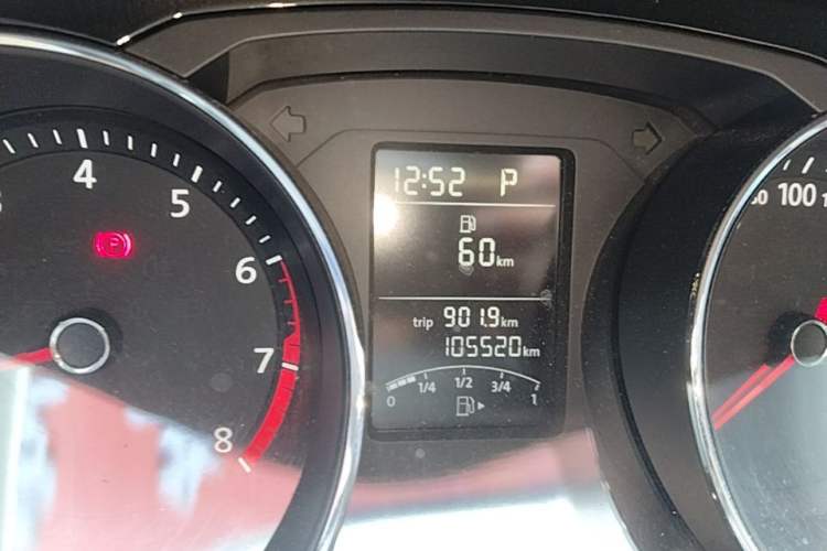 Used Volkswagen Sagitar 2017 1.6L Automatic Comfort Model Instrument Cluster
