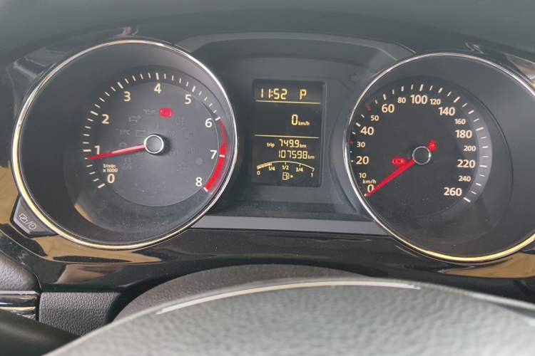 Used Volkswagen Sagitar 2017 1.6L Automatic Comfort Model Instrument Cluster