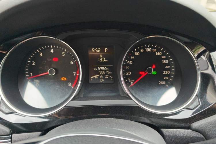 Used Volkswagen Sagitar 2017 1.6L Automatic Comfort Model Instrument Cluster