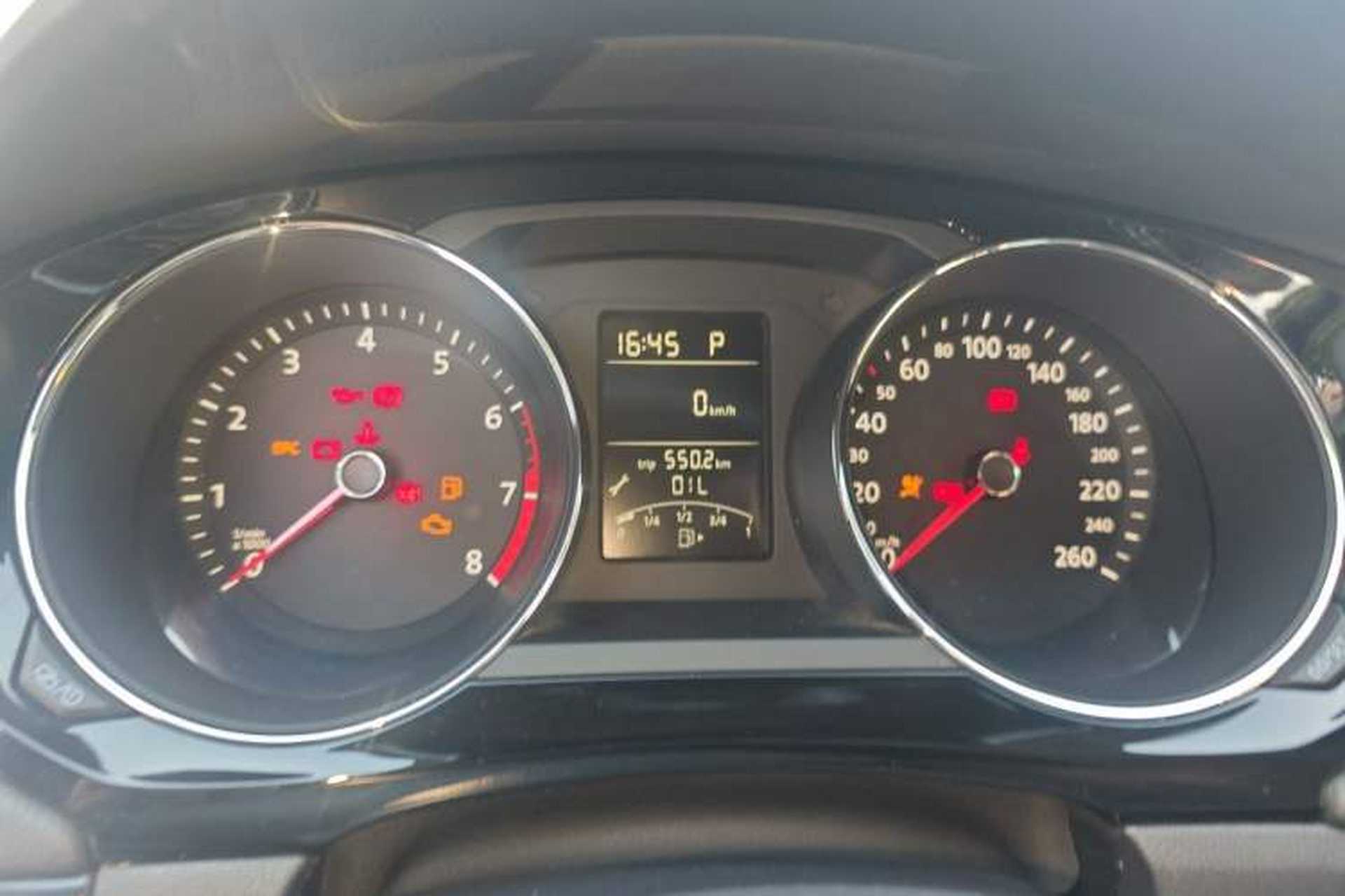 Used Volkswagen Sagitar 2017 1.6L Automatic Comfort Model Instrument Cluster