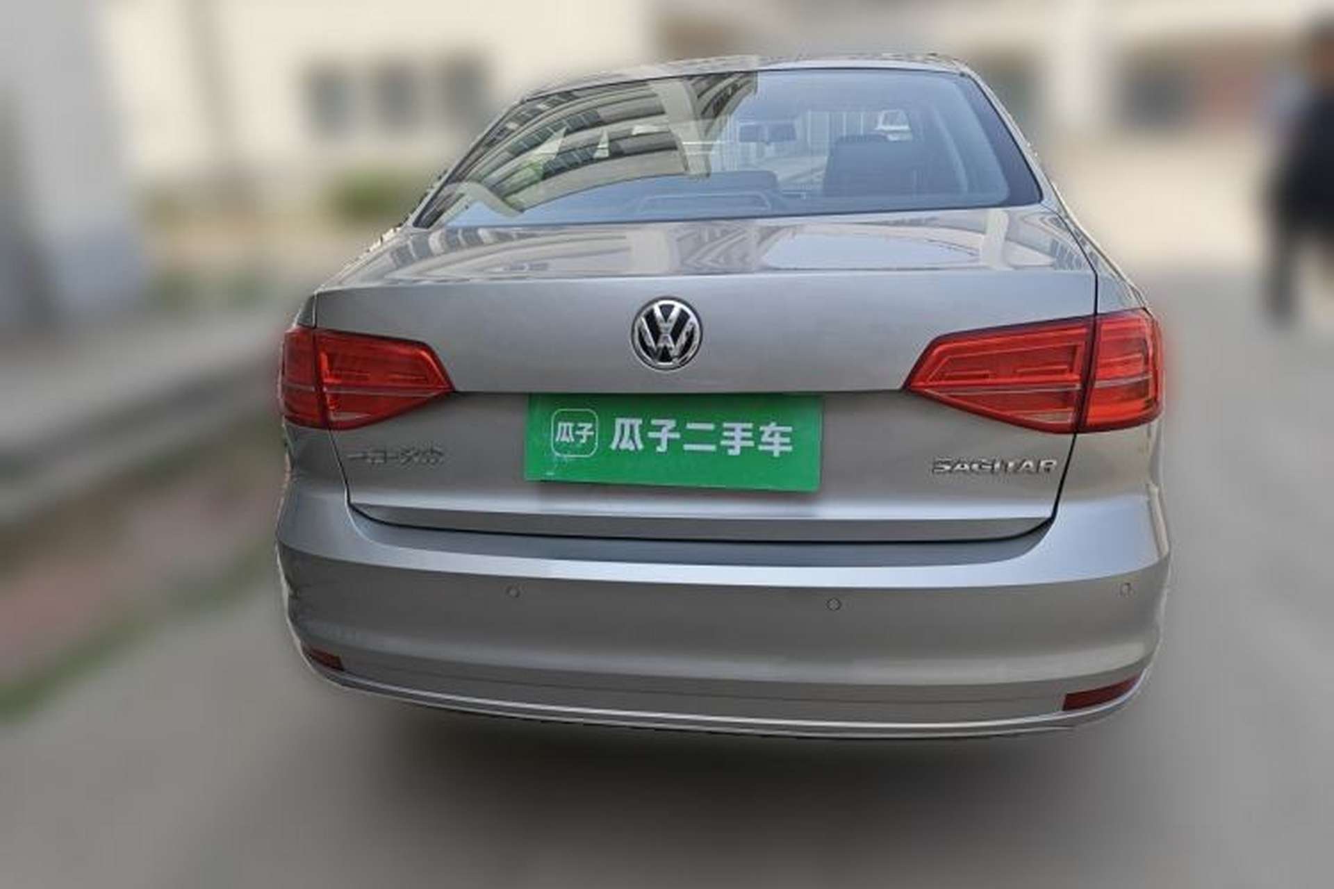 Used Volkswagen Sagitar 2017 1.6L Manual Comfort Model Rear