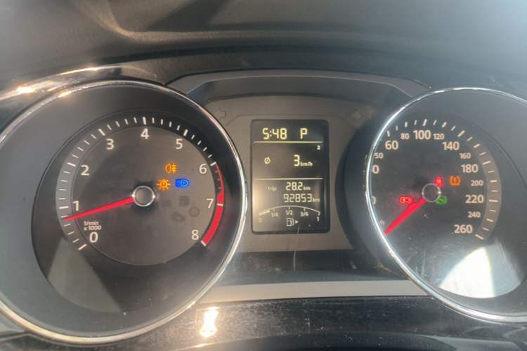Used Volkswagen Sagitar 2017 1.6L Automatic Comfort Model Instrument Cluster