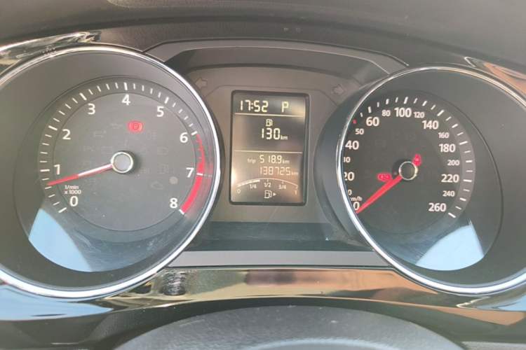 Used Volkswagen Sagitar 2017 1.6L Automatic Comfort Model Instrument Cluster