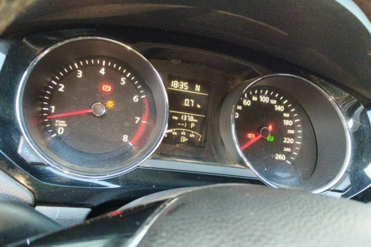 Used Volkswagen Sagitar 2017 1.6L Automatic Comfort Model Instrument Cluster