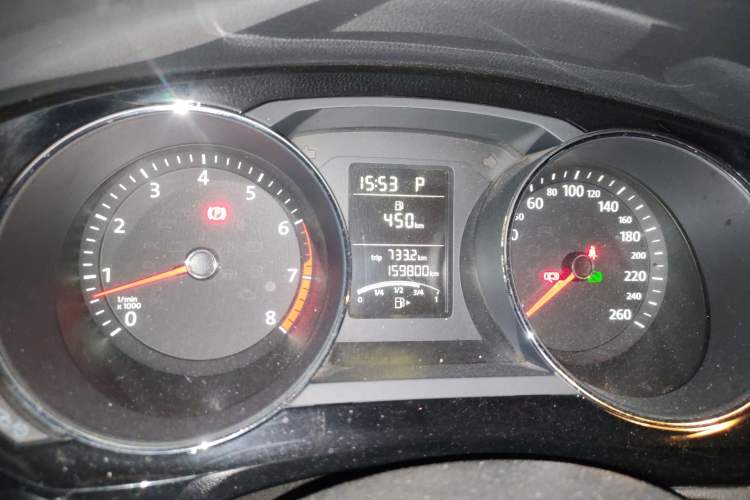 Used Volkswagen Sagitar 2017 1.6L Automatic Comfort Model Instrument Cluster