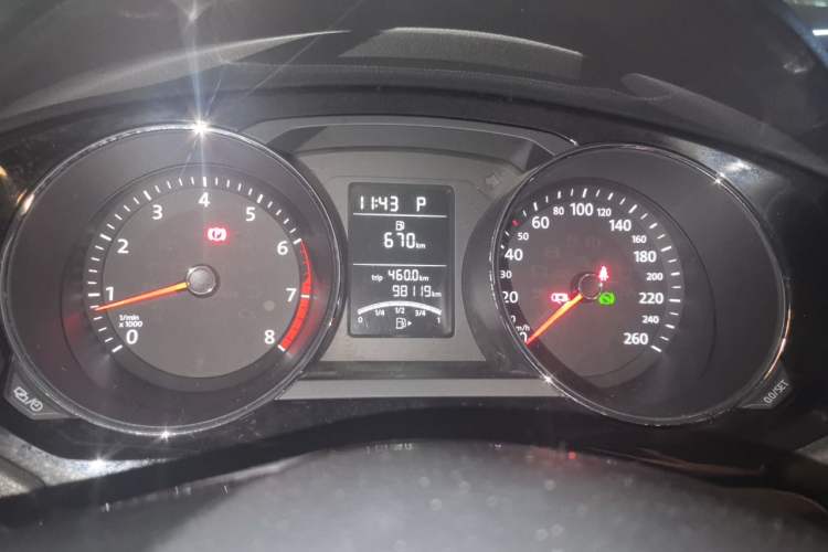 Used Volkswagen Sagitar 2017 1.6L Automatic Comfort Model Instrument Cluster