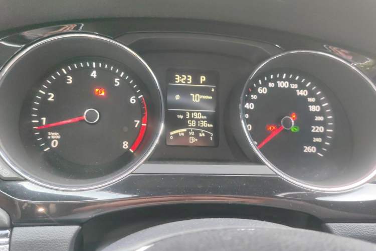 Used Volkswagen Sagitar 2017 1.6L Automatic Comfort Model Instrument Cluster