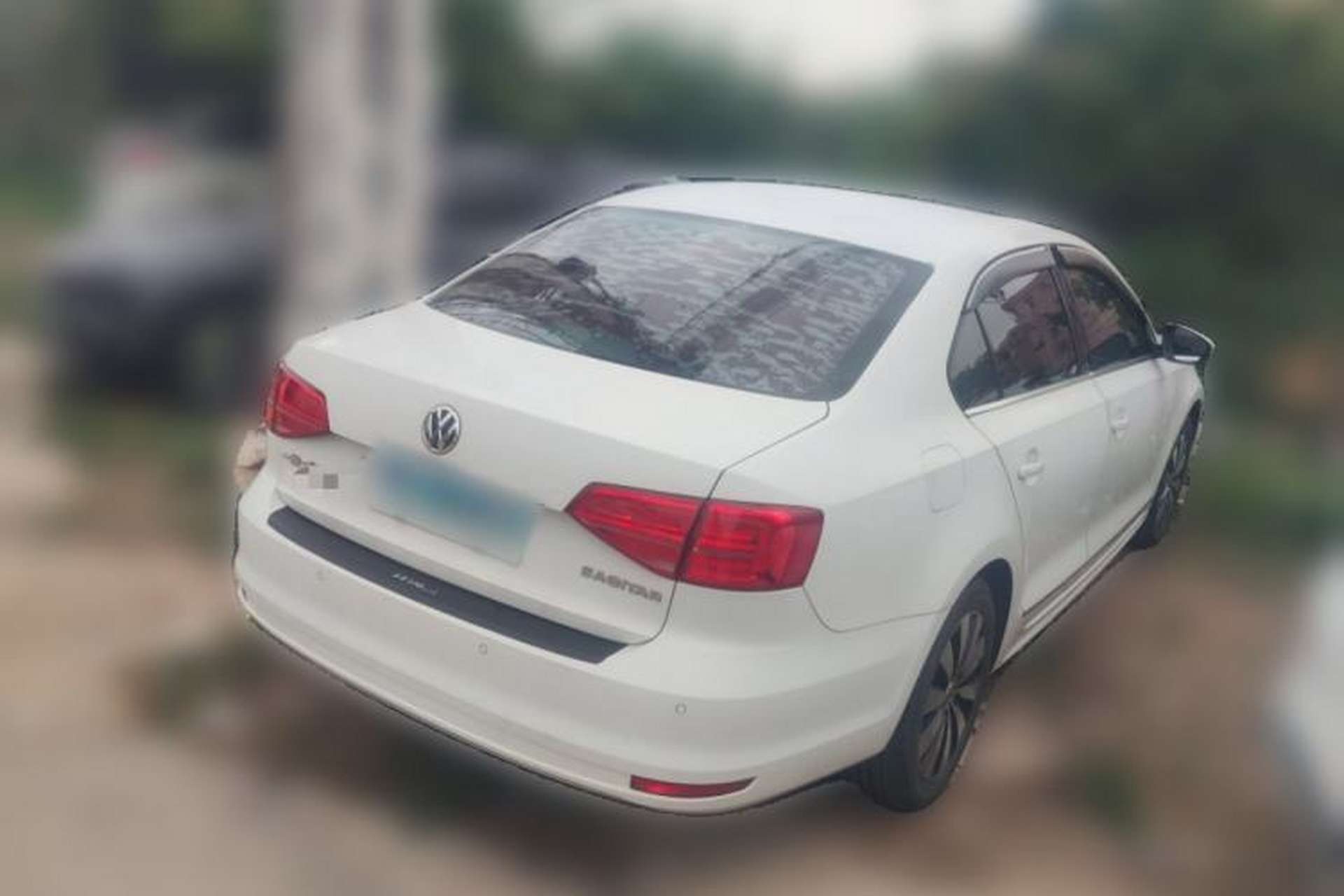 Used Volkswagen Sagitar 2017 1.6L Manual Comfort Model Rear Right 45 Deg