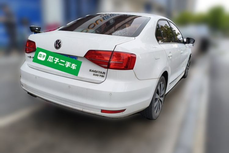 Used Volkswagen Sagitar 2017 230TSI Automatic Comfort Version Rear Right 45 Deg