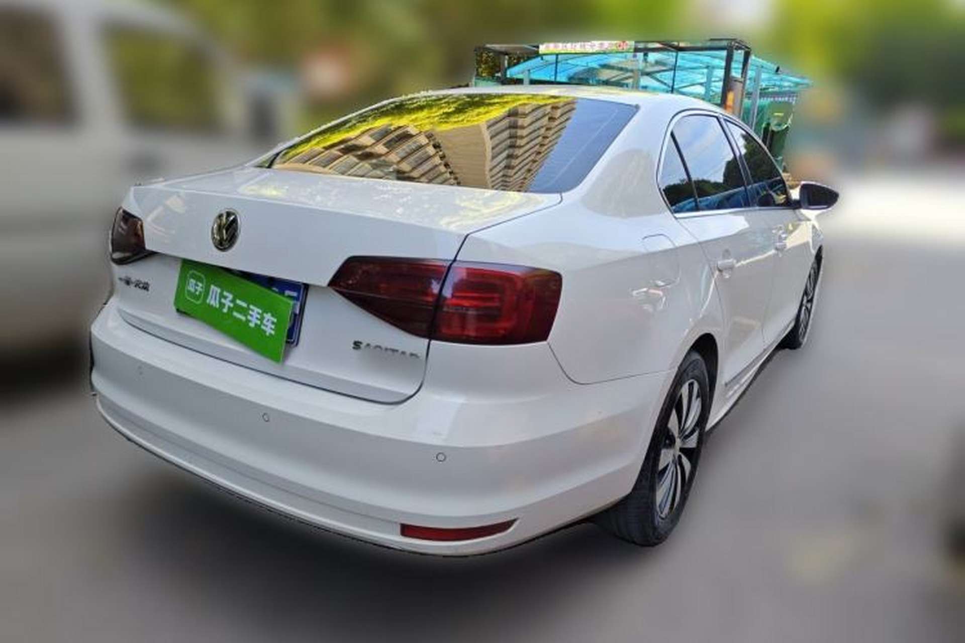 Used Volkswagen Sagitar 2017 1.6L Automatic Comfort Model Rear Right 45 Deg