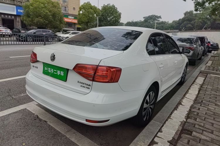 Used Volkswagen Sagitar 2017 230TSI Automatic Comfort Version Rear Right 45 Deg