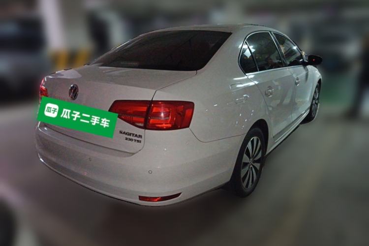 Used Volkswagen Sagitar 2017 230TSI Automatic Comfort Version Rear Right 45 Deg