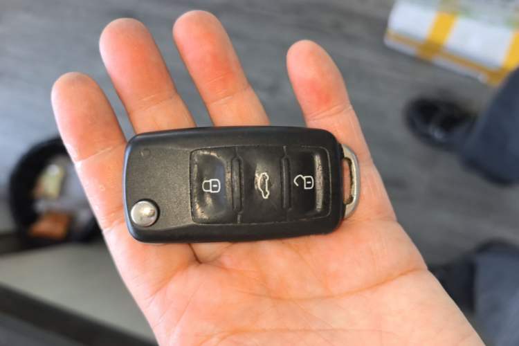 Used Volkswagen Sagitar 2017 180TSI Automatic Luxury Edition Vehicle Key