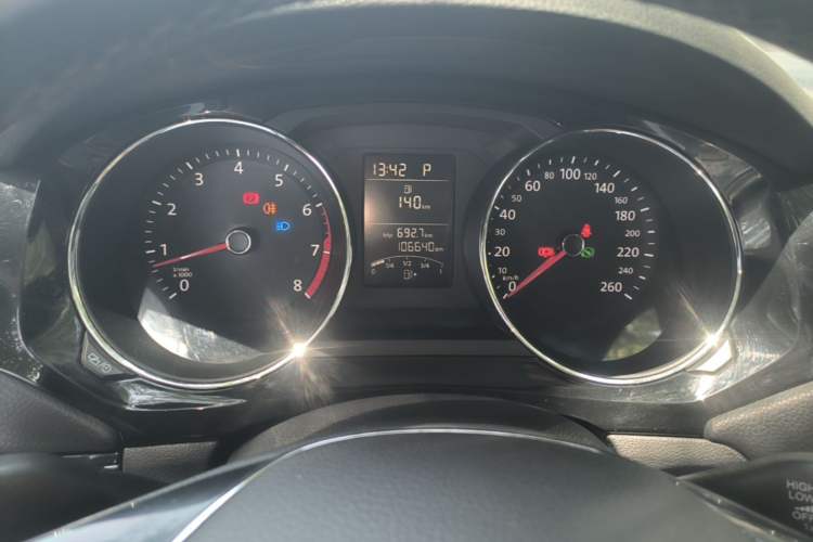 Used Volkswagen Sagitar 2017 1.6L Automatic Comfort Model Instrument Cluster