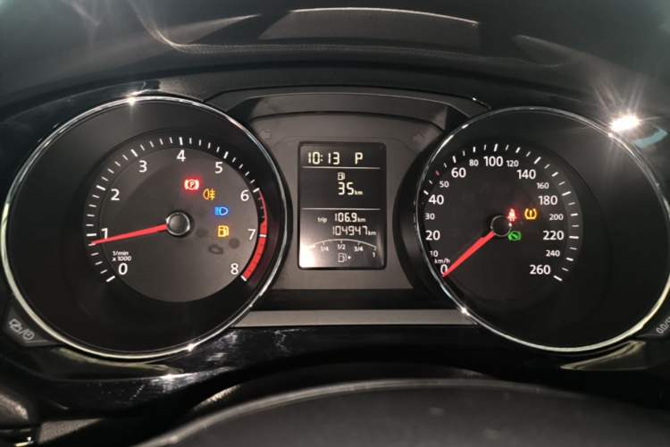 Used Volkswagen Sagitar 2017 1.6L Automatic Comfort Model Instrument Cluster