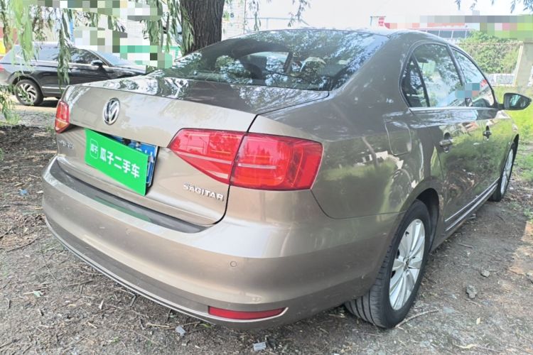Used Volkswagen Sagitar 2017 1.6L Automatic Comfort Model Rear Right 45 Deg
