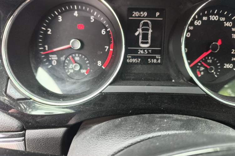 Used Volkswagen Sagitar 2018 280TSI DSG Ignite Edition Odometer Close Up