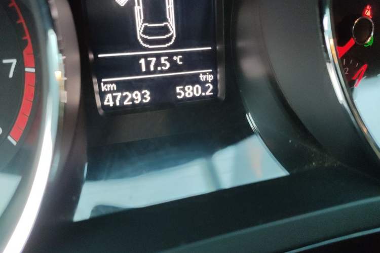 Used Volkswagen Sagitar 2018 280TSI DSG Ignite Edition Odometer Close Up