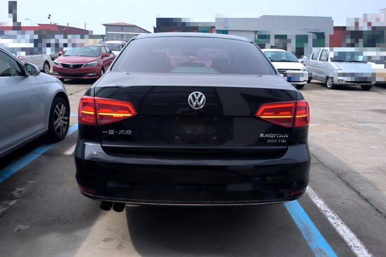 Used Volkswagen Sagitar 2018 280TSI DSG Comfort Model Rear