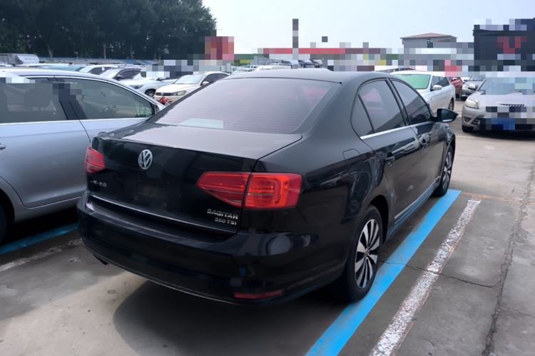 Used Volkswagen Sagitar 2018 280TSI DSG Comfort Model Rear Right 45 Deg