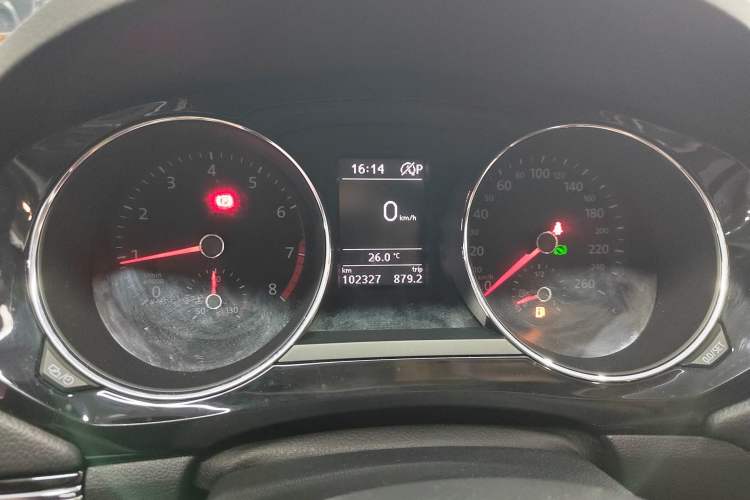 Used Volkswagen Sagitar 2018 280TSI DSG Ignite Edition Odometer Close Up