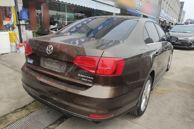 Used Volkswagen Sagitar 2018 280TSI DSG Ignite Edition Rear Right 45 Deg