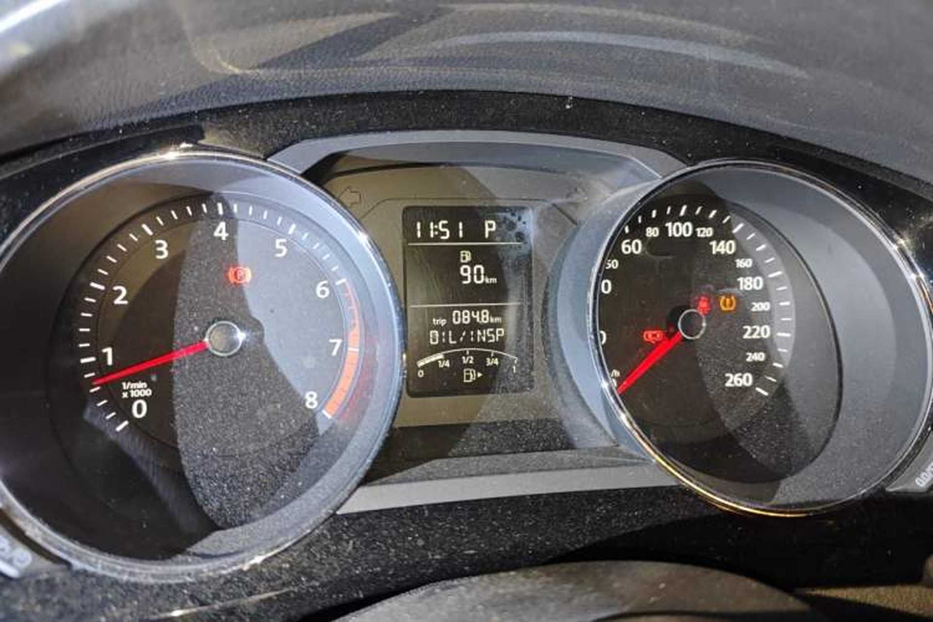 Used Volkswagen Sagitar 2018 1.6L Automatic Comfort Model Instrument Cluster