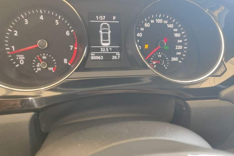 Used Volkswagen Sagitar 2018 280TSI DSG Ignite Edition Odometer Close Up